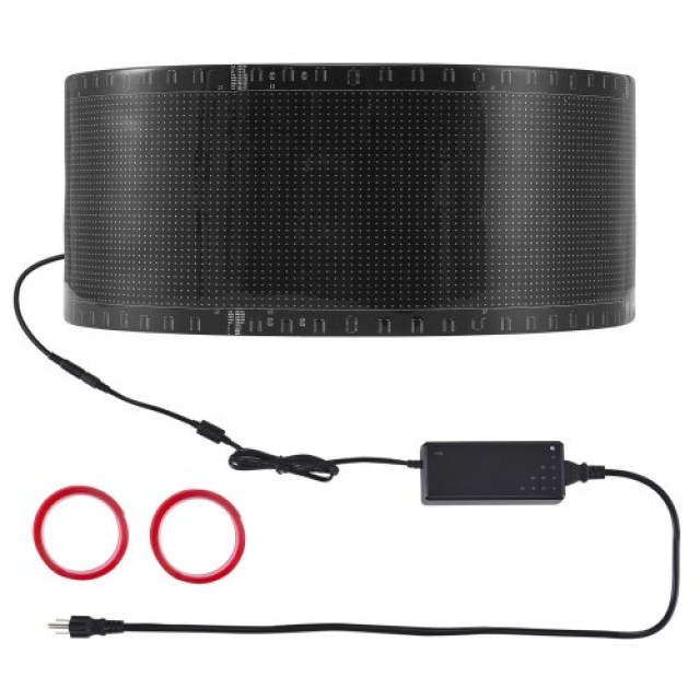 Προγραμματιζόμενη LED Πινακίδα VEVOR 83.5x20cm P5 Πλήρους Χρώματος ...