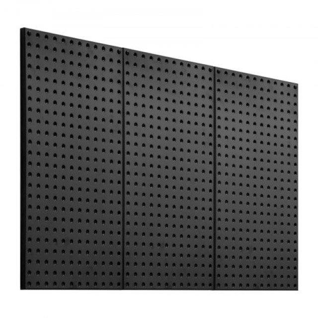 VEVOR Μεταλλικοί Πίνακες Οργάνωσης 3 πάνελ 24 x 12 για Τοίχο Γκαράζ Εργαλείων GJGBHSJS24127XEN9V0