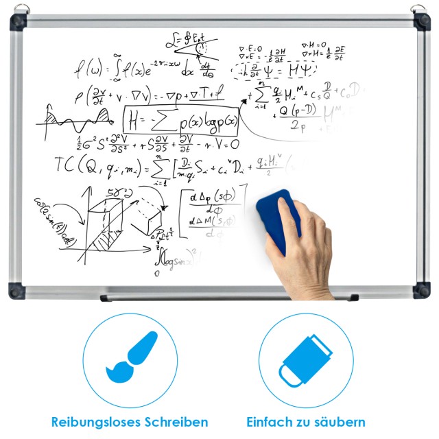 Costway  Πολυλειτουργικός Μαγνητικός Πίνακας Whiteboard με Αξεσουάρ ST39497