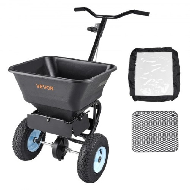 VEVOR Διασκορπιστής Σπρώξιμου Χειρισμού 45KG, Πλάτος 0-3 μέτρα TCSB...