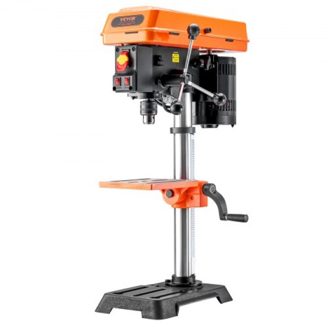 VEVOR 254 mm Επιτραπέζιο Δράπανο 510-2430 RPM  TSZC62A5D1004G1ZDV2