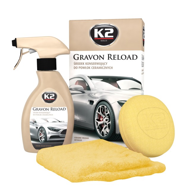 K2 GRAVON RELOAD - Γρήγορος Συντηρητής Κεραμικών Επικαλύψεων 250ml G035