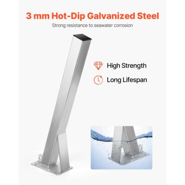 VEVOR Βάση Βίντσι Σκάφους με U-Bolts για Τρέιλερ 76x76-101 mm CYJPZ... VEVOR Βάση Βίντσι Σκάφους με U-Bolts για Τρέιλερ 76x76-101 mm CYJPZ...