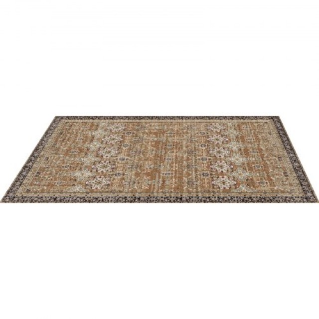 VEVOR Μεγάλο Χαλί 6x9 ft Αντιολισθητικό Καφέ Πράσινο Vintage JXZXDT...