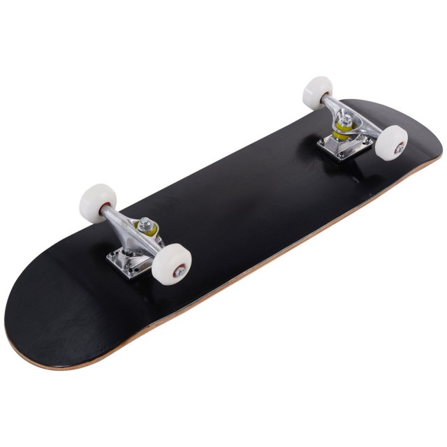 Costway Μαύρο Ξύλινο Μίνικρουζερ Longboard 20x79cm SP37670DK Costway Μαύρο Ξύλινο Μίνικρουζερ Longboard 20x79cm SP37670DK