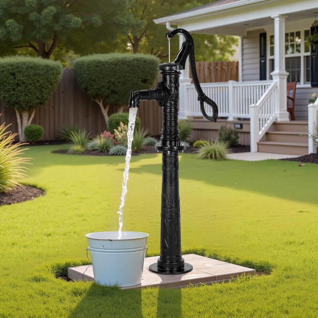 VEVOR Αντλία Νερού Χειροκίνητη από Χυτοσίδηρο, Μέγιστο Ύψος Ανύψωση... VEVOR Αντλία Νερού Χειροκίνητη από Χυτοσίδηρο, Μέγιστο Ύψος Ανύψωση...