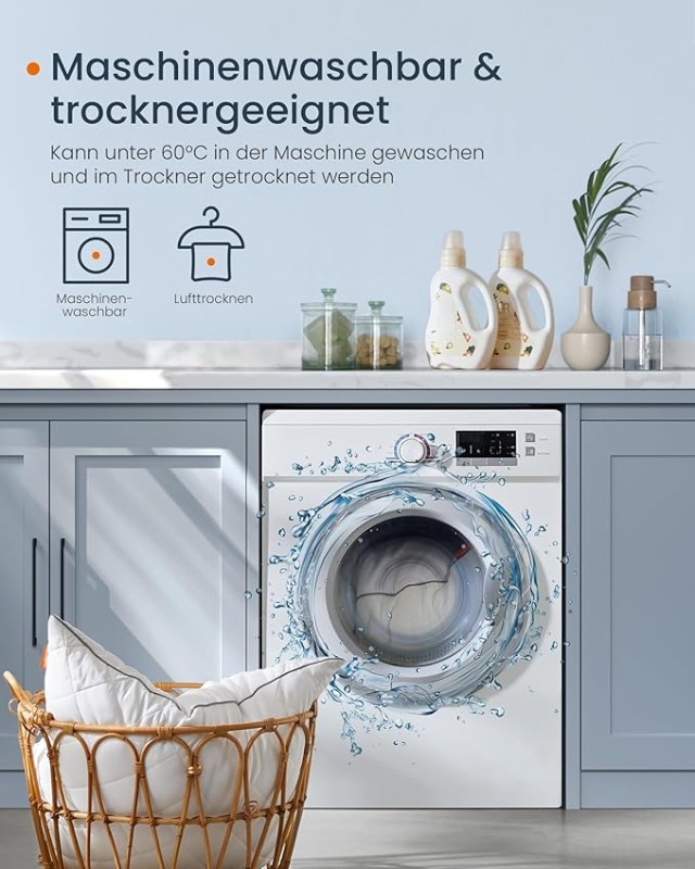 Μαξιλάρι SONGMICS HOME 80x40cm Διπλής Όψης 