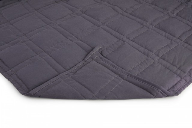 Πολυτελής Βαριά Κουβέρτα 150x200cm - 7kg  Ανθρακί 8720604885026 SleepMed