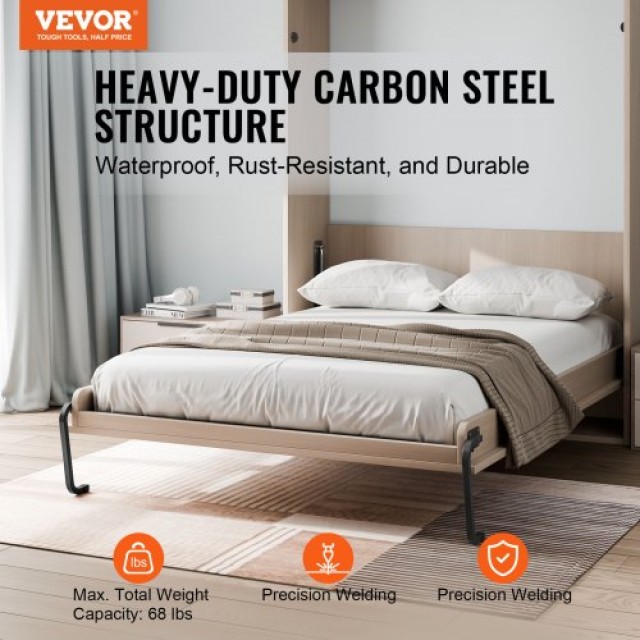 VEVOR  Κιτ Κρεβατιού Murphy Queen Size Κάθετο Deluxe DIY Συσκευή Τοίχου Αναδιπλούμενο MFCZDJGQDGZFZSYYDV0