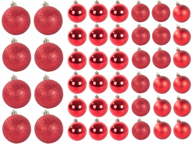 Verk Group Σετ Χριστουγεννιάτικες Μπάλες (100 τεμάχια) με Κόκκινο Ά... Verk Group Σετ Χριστουγεννιάτικες Μπάλες (100 τεμάχια) με Κόκκινο Ά...