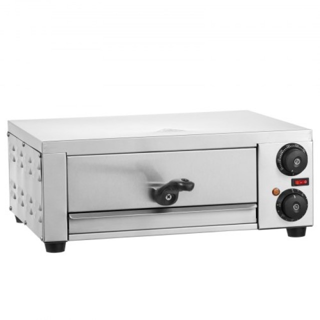 Ηλεκτρικός Φούρνος Πίτσας VEVOR 12 1500W με Ρυθμιζόμενη Θερμοκρασία & Χρονοδιακόπτη  CLMDRPSLDCSXBI3U5V2
