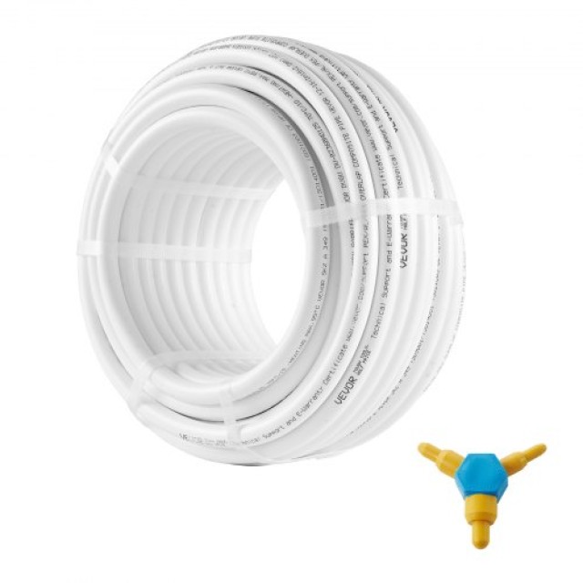 VEVOR Σωλήνας PEX-AL-PEX 82ft, 5/8 με Φράγμα Οξυγόνου για Ενδοδαπέδια Θέρμανση  LSGBSDDLP25MXXYZFV0