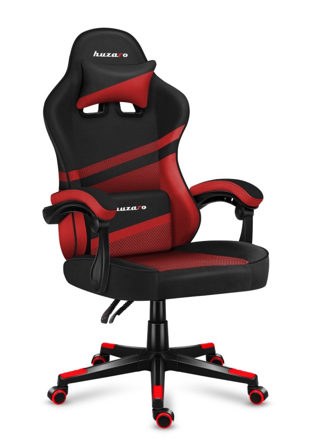 Huzaro Καρέκλα Gaming FORCE 4.4, Κόκκινη Διχτυωτή 5903796013146