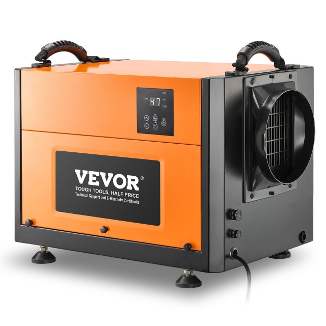 VEVOR Επαγγελματικός Αφυγραντήρας 50 Λίτρων με Σωλήνα Αποστράγγισης...