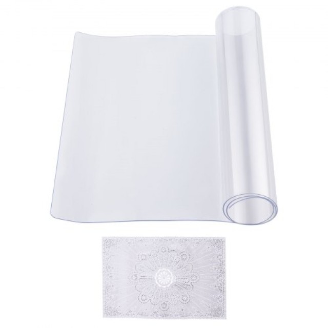 Διαφανές Προστατευτικό Τραπεζιού VEVOR 14x24 1.5mm  ZFXPVCZB14X2Y0CQ0V0