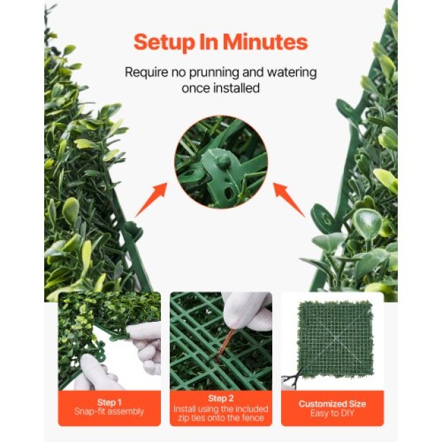 VEVOR Πάνελ Τεχνητού Γρασιδιού 40 x 120 για Διακόσμηση PJSRZZWQ1PC4... VEVOR Πάνελ Τεχνητού Γρασιδιού 40 x 120 για Διακόσμηση PJSRZZWQ1PC4...