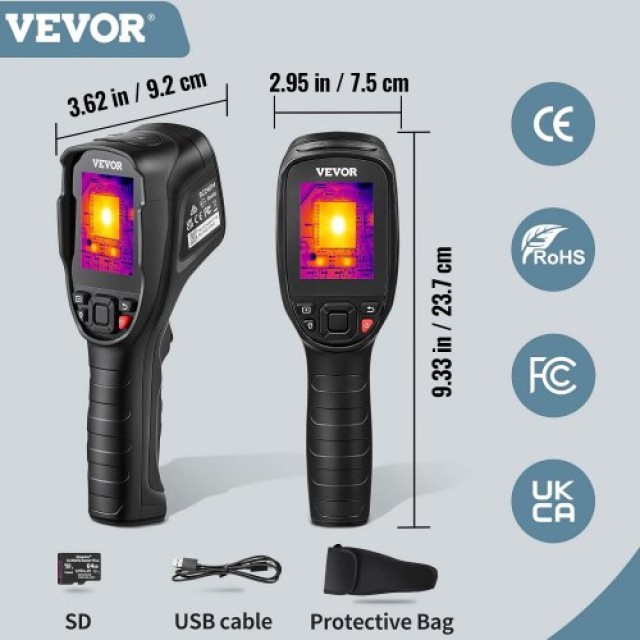 VEVOR Θερμική Κάμερα Υπέρυθρων 240x180 2MP  FYHWRXYWYWIFIR7JZV0