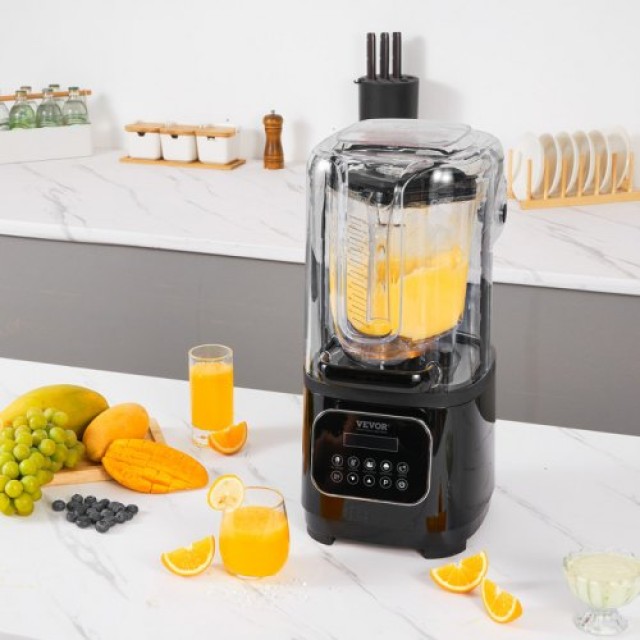 VEVOR Επαγγελματικός Μπλέντερ Πάγκου 68 oz για Smoothies & Shakes TSSBJ20L1600W4DTQV2