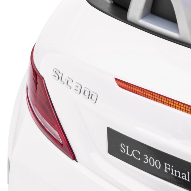 AIYAPLAY Ηλεκτρικό Αυτοκίνητο για Παιδιά Άδεια Mercedes SLC 300 με Τηλεχειριστήριο σε PP και Μέταλλο 107x62.5x44 cm Λευκό 370-22