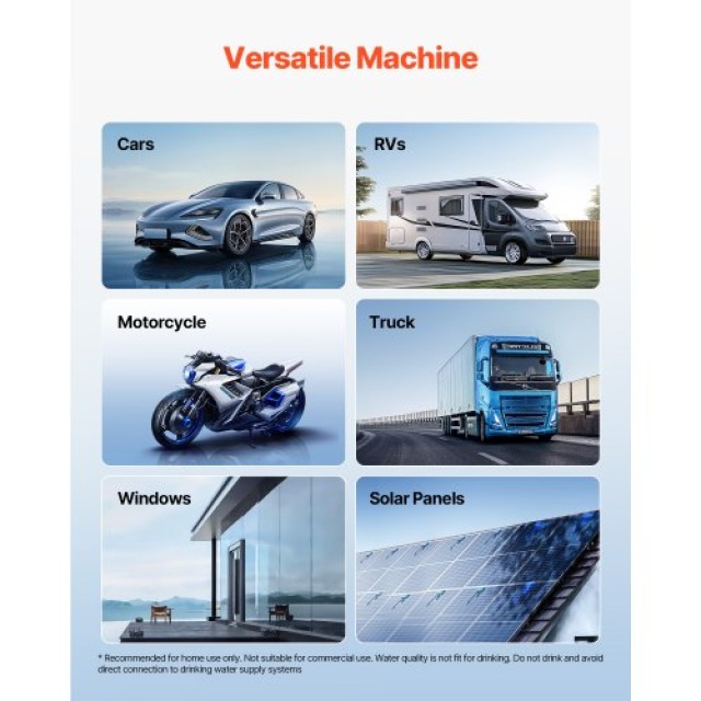 VEVOR Σύστημα Πλυσίματος Αυτοκινήτου Spotless με Απιονισμένο Νερό κ...