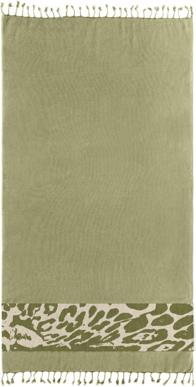 Guy Laroche Πετσέτα Θαλάσσης - Παρεό Pestemal 24 Khaki 90x170 ,1130...
