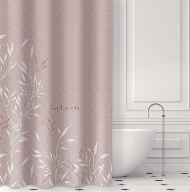 Guy Laroche Κουρτίνα Μπάνιου Fleria Melanze 180x185 εκ, 1128030125007