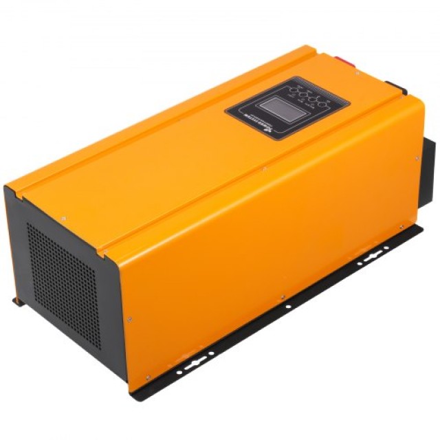 VEVOR 3000W 12V Χαμηλής Συχνότητας Καθαρού Ημιτόνου Inverter με Φορτιστή AC και Οθόνη LCD  NBQ3KW12VLWNBQXK1V0