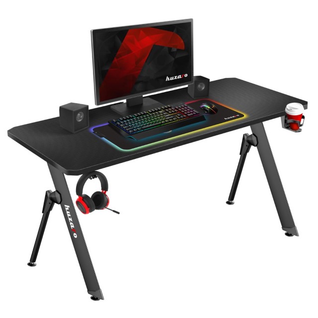 Huzaro Γραφείο Gaming 140x60 cm Hero 2.8 Desk  5903796011036