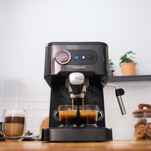 Cecotec Μηχανή Καφέ για Espresso και Cappuccino Power Espresso 20 P...