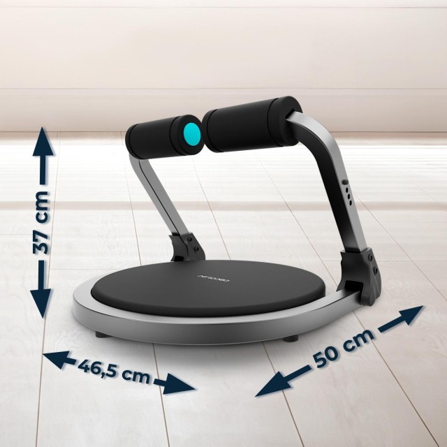 CECOTEC  Πλατφόρμα Άσκησης Drumfit MultiTrain 6000 - 6 Λειτουργικές Ασκήσεις, 4 Επίπεδα Έντασης, Αναδιπλούμενη, Μέγιστο Βάρος Χρήστη 90 kg  CEC-07197