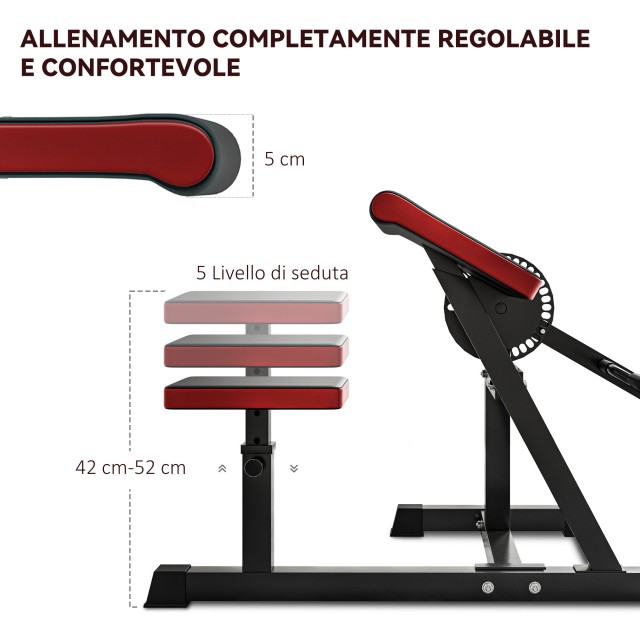 SPORTNOW  Πάγκος Ρωμαϊκός 2 σε 1 για Κάμψεις και Τρικέφαλους με Κάθ...