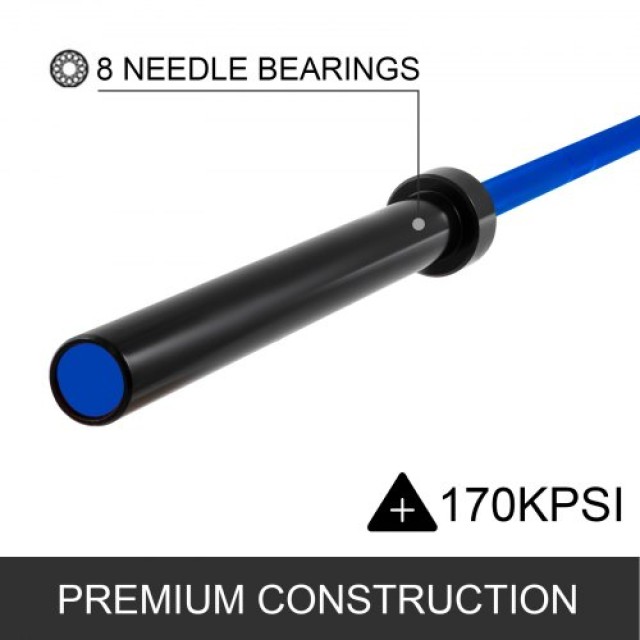 Μπάρα Βαρών Πάγκος Άρσης Βαρών Σκουώτ  GLG2M15KGBLUE0001V0