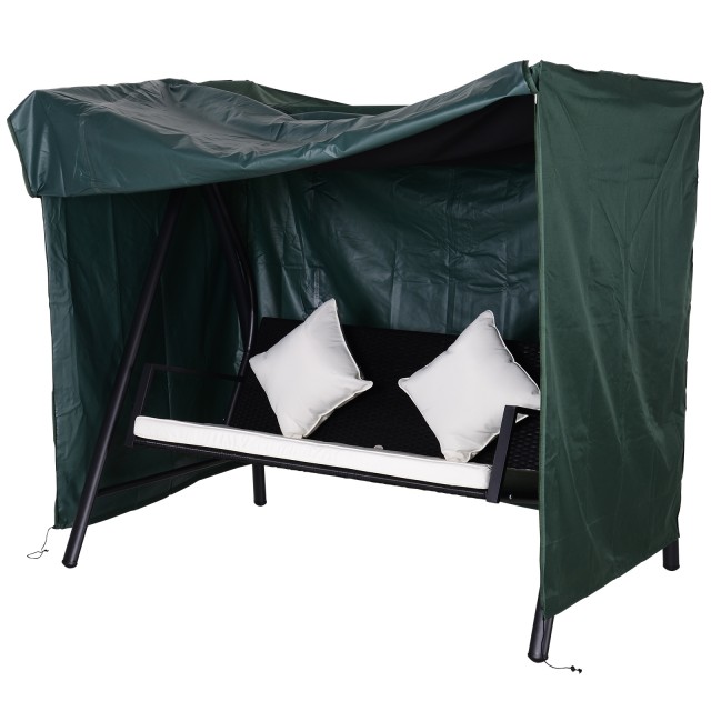Κάλυμμα Outsunny Rocking από αδιάβροχο ύφασμα Oxford 177x114x152 cm 84B-445