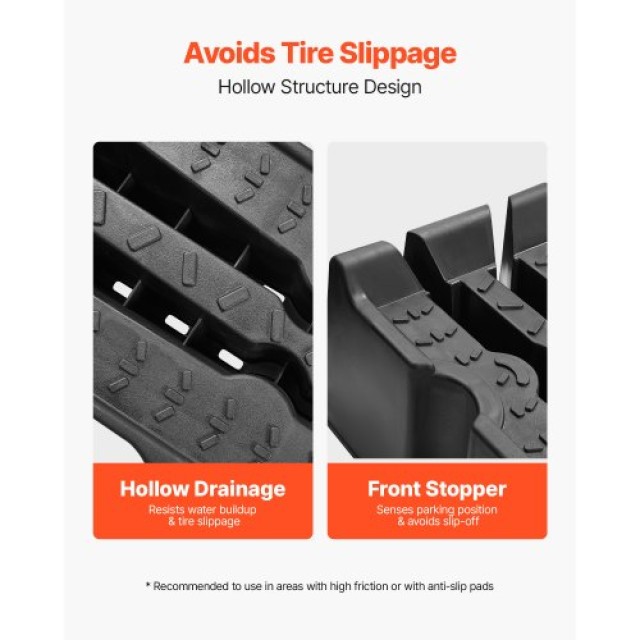 VEVOR Βαρέως Τύπου Αυτοκινητοράμπες 2 Τεμ, 7257 kg, Ύψος Ανύψωσης 1...