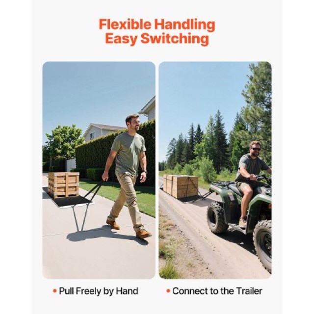 VEVOR Βαρύ Ολκητηρίου Σκάφους 110x40 ιντσών 1600lbs Premium PE Glid...