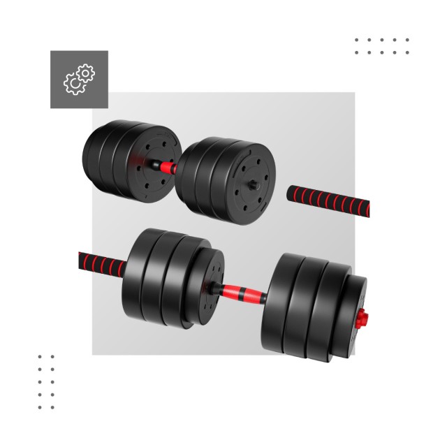 Athler Σετ Αλτήρων Bitumen Lion 40 (40kg) 5903796014389 Athler Σετ Αλτήρων Bitumen Lion 40 (40kg) 5903796014389