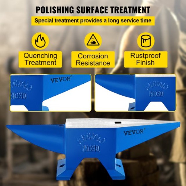 Αμόνι Σιδηρουργού VEVOR Pro 30KG/66.1LBS - Φορητό και Ανθεκτικό  30... Αμόνι Σιδηρουργού VEVOR Pro 30KG/66.1LBS - Φορητό και Ανθεκτικό  30...