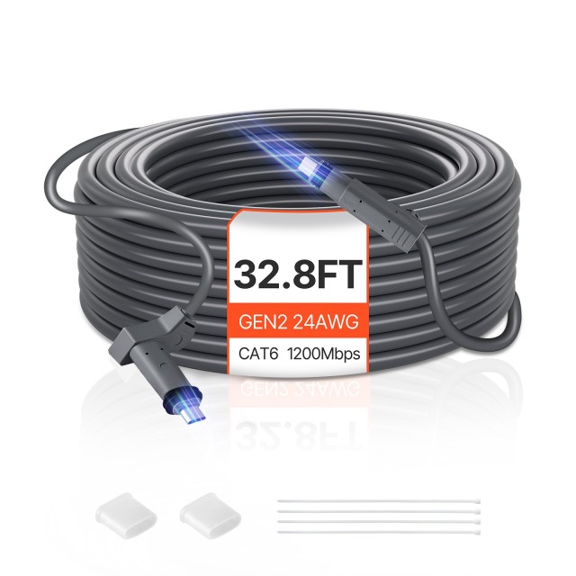 VEVOR Καλώδιο Επέκτασης Starlink Gen 2 32.8FT - Υψηλής Ταχύτητας 12...