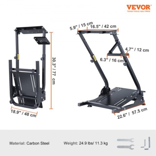 Βάση Τιμονιού VEVOR για G920/G25/G27/G29, Χωρίς Τιμόνι & Πεντάλ  G920YXARTZDJ00001V0
