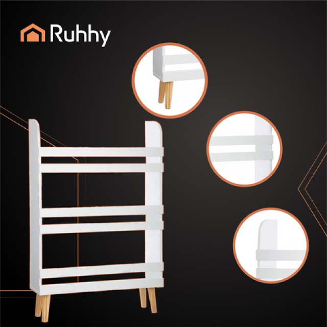 Ruhhy Ραφιέρα 3 Επιπέδων για Παιδιά - Στιλάτη, Ασφαλής και Λειτουργ...