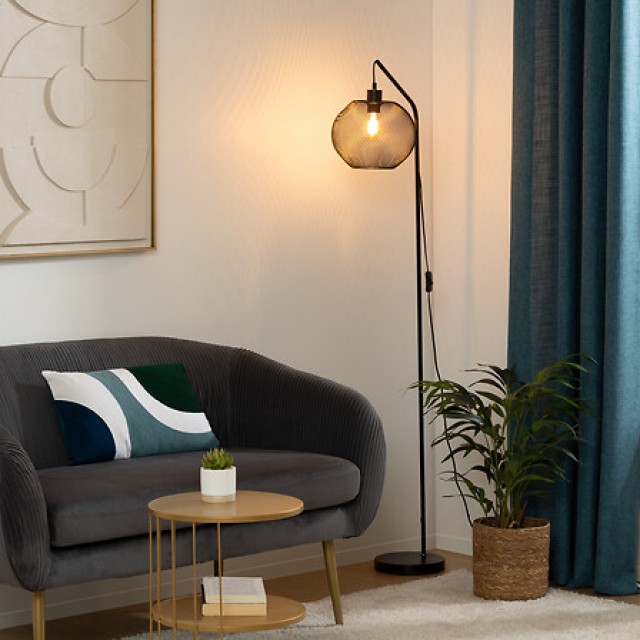 Φωτιστικό Δαπέδου Αψίδα EMIE 157 cm - Μαύρο  173259 Atmosphera