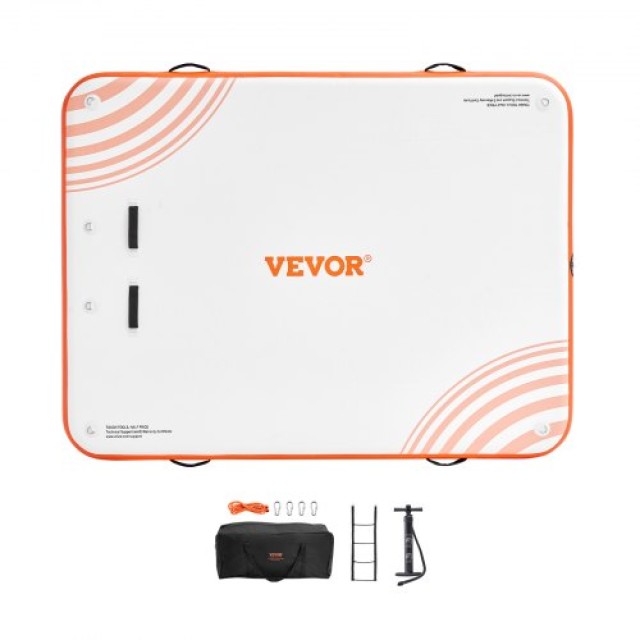 Φουσκωτή Πλατφόρμα VEVOR 10x8FT με Σκάλα & Τσάντα Μεταφοράς  CQFT10X8FTBJISUUFV0