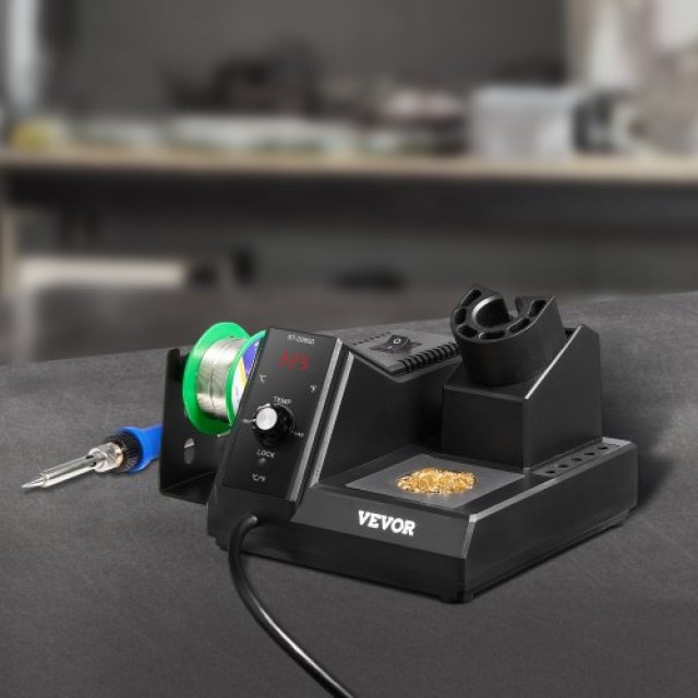 VEVOR  Σταθμός Κολλητηριού 80W LCD & 5 Μύτες  LTZDYX80WWHJ2MY2IV2