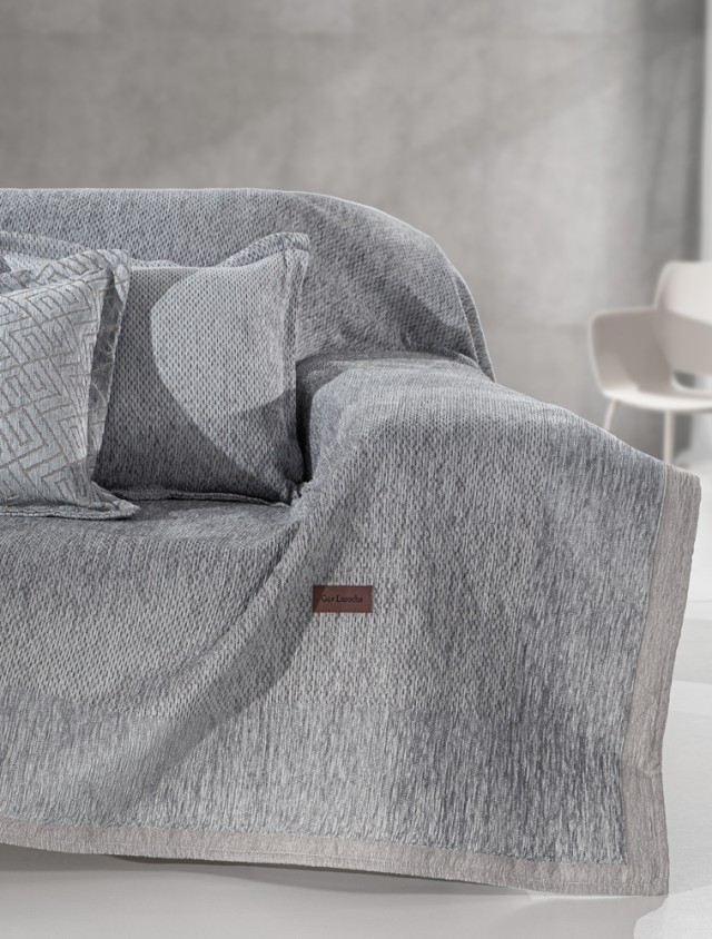 Guy Laroche Ριχτάρι Καναπέ Central Silver (Διθέσιος) 180x250 - 1133...