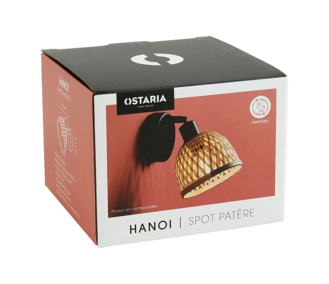 Ostaria Σποτ 1 Αμπαζούρ Μπαμπού Και Μέταλλο Hanoi -36215