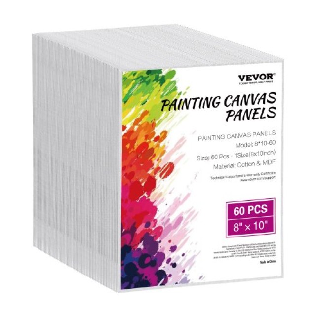 VEVOR Σετ 60 Καμβάδων Ζωγραφικής 8 x 10 ιντσών HHFB810INCH6SF8MKV0