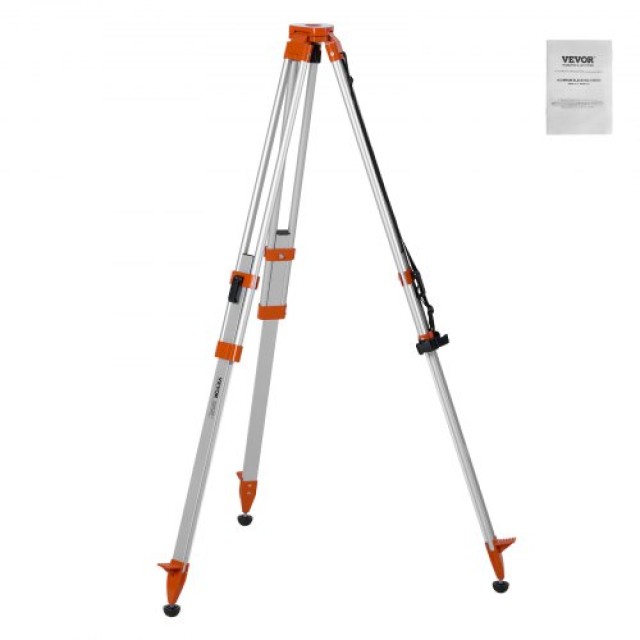 VEVOR Τρίποδο για Laser Level, Ρυθμιζόμενο Ύψος 42-166 cm, Σπείρωμα 5/8-11  JZSJJZYSSTS02U6QMV0