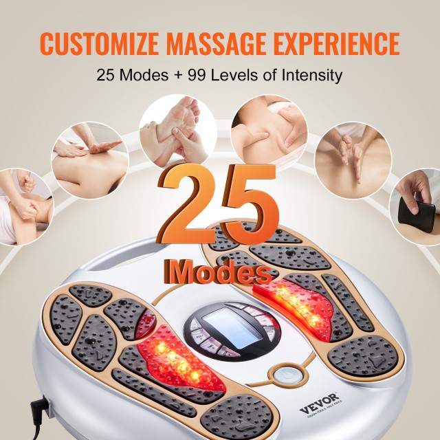 Συσκευή Μασάζ Ποδιών EMS+TENS Foot Massager VEVOR ZDXHCJQBDGLBTCVWZV2