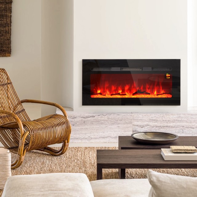 HOMCOM  Καμινέτο Ηλεκτρικό 1800W Ρυθμιζόμενο με Τηλεχειριστήριο, απ... HOMCOM  Καμινέτο Ηλεκτρικό 1800W Ρυθμιζόμενο με Τηλεχειριστήριο, απ...