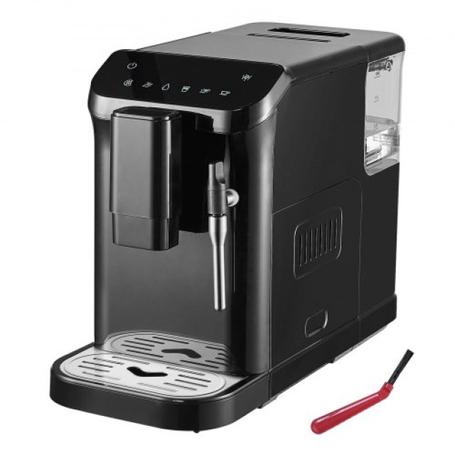 Αυτόματη Μηχανή Espresso VEVOR 20Bar με Ατμό & 15 Επίπεδα Άλεσης  QZDYSKFJDZQBSPH3WV2